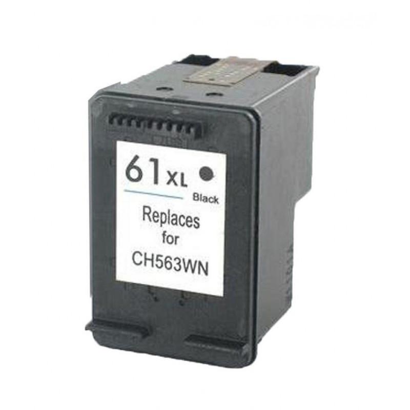 HP 61XL Black Cartridge Remanufactured high yield cartridge