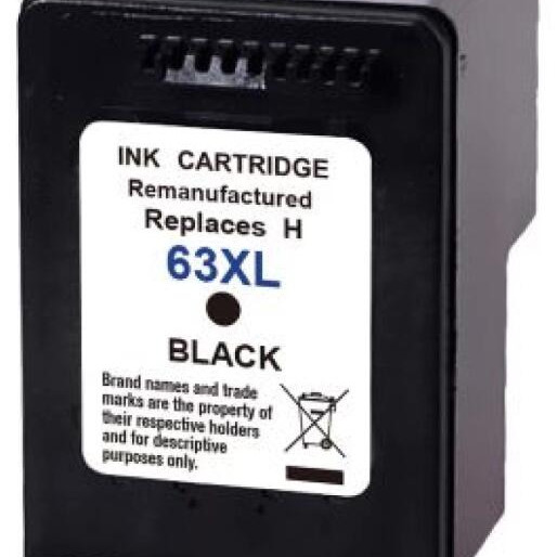 HP 63xl Black High Yield Cartridge Compatible