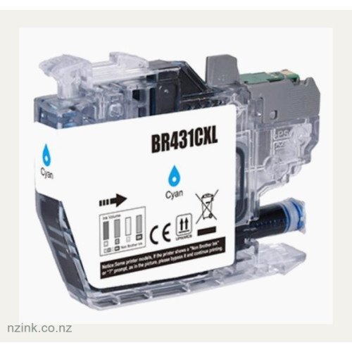 Brother LC431XL Cyan High-Yield Cartridge Brother LC431XL Cyan High-Yield Cartridge