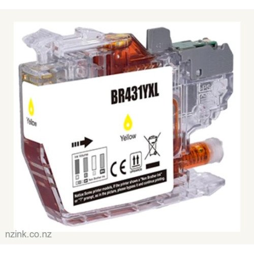 Brother LC431XL Yellow High-Yield Cartridge