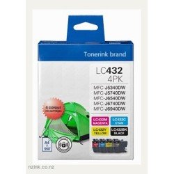 Brother LC432 Standard 4-Colour Set Brother LC432 Standard 4-Colour Set