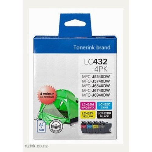 Brother LC432 Standard 4-Colour Set Brother LC432 Standard 4-Colour Set
