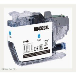 Brother LC432XL Cyan High-Yield Cartridge Brother LC432XL Cyan High-Yield Cartridge