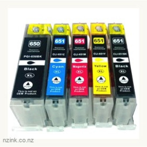 Genuine Canon PGI-650/CLI-651XL Ink Cartridge Genuine Canon PGI-650/CLI-651XL Ink Cartridge