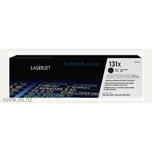 Genuine HP 131X (CF210X) Black Toner Cartridge Genuine HP 131X (CF210X) Black Toner Cartridge