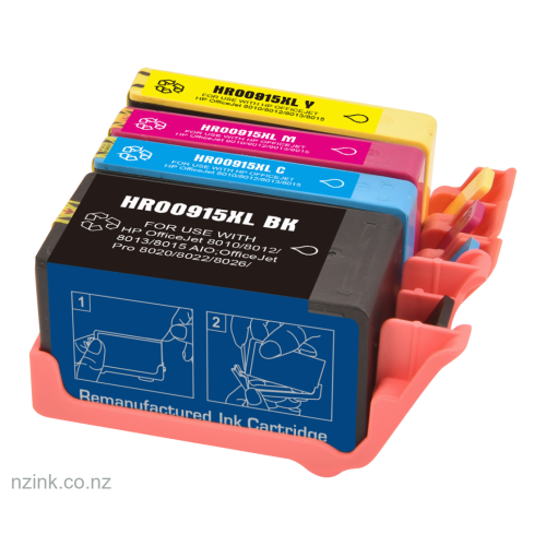 HP 915XL Black Cartridge, Remanufactured HP 915XL Black Cartridge, Remanufactured