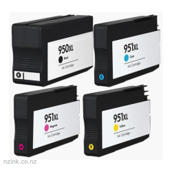 HP 950XL/951XL Full Set - Black, Cyan, Magenta, Yellow